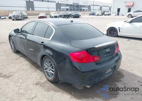 2013 Infiniti G37X z USA, uszkodzony, nr VIN JN1CV6AR6DM353505